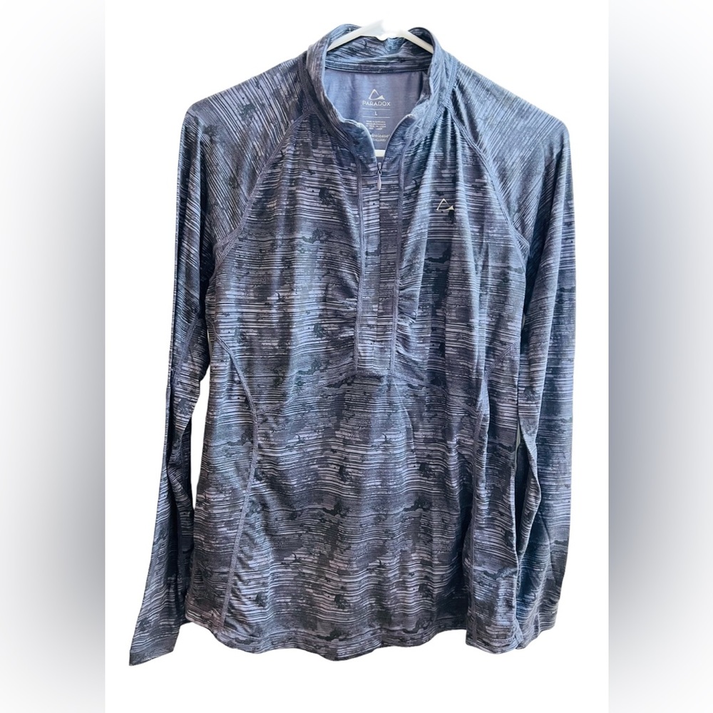 Paradox Women's Purple and Black sweater
